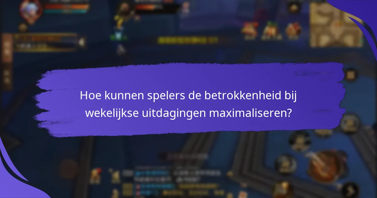 Welke lopende uitdagingen moeten spelers voltooien om prijzen te verdienen?