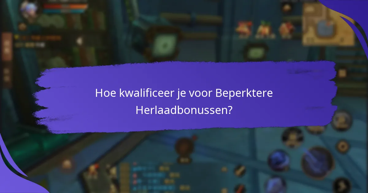 Waarom zijn urgentie en speciale evenementen belangrijk voor herlaadbonussen?