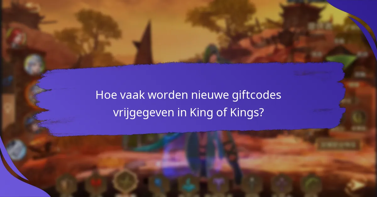 Hoe wissel ik giftcodes in bij King of Kings?