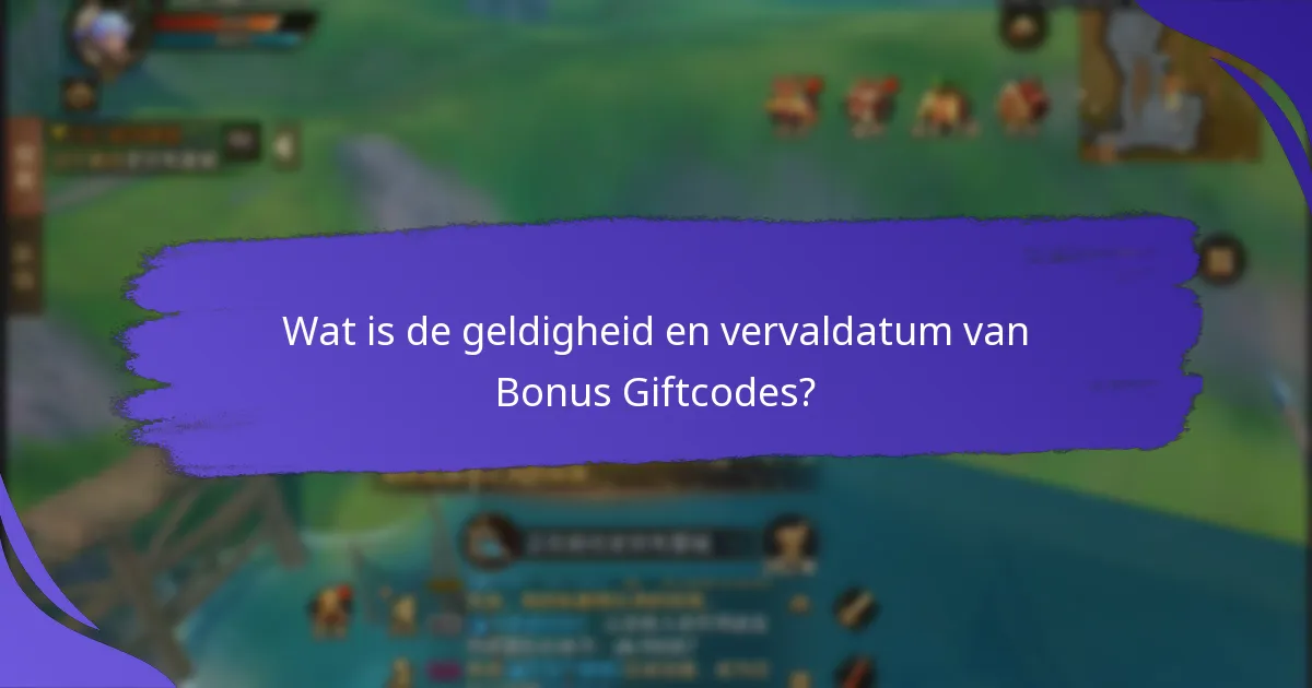 Hoe verhouden Bonus Giftcodes zich tot die in andere games?