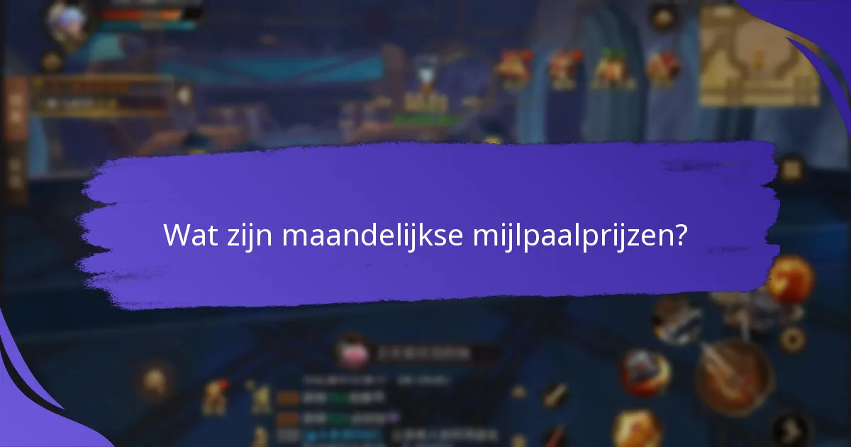 Wat zijn de verschillende soorten mijlpaalprijsprogramma's die beschikbaar zijn?